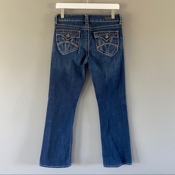 Kut From The Kloth Bootcut Denim Jeans Sz 2 Short - Picture 5 of 9